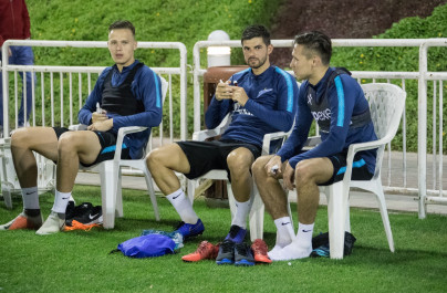 «Газпром»-тренировочные сборы в Катаре: 21 января, вечерняя тренировка