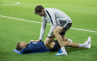 «Газпром»-тренировочные сборы в Катаре: 21 января, вечерняя тренировка