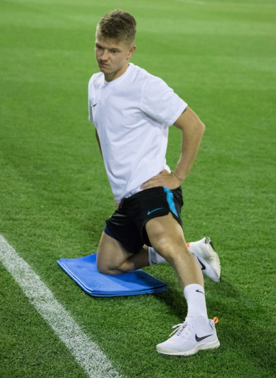 «Газпром»-тренировочные сборы в Катаре: 21 января, вечерняя тренировка