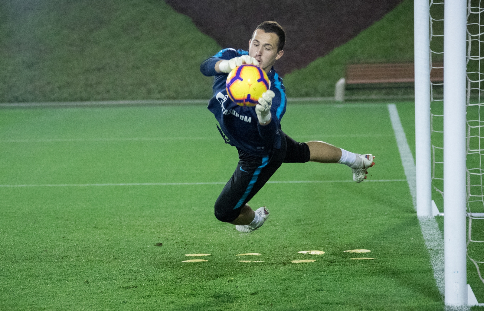 «Газпром»-тренировочные сборы в Катаре: 24 января, вечерняя тренировка