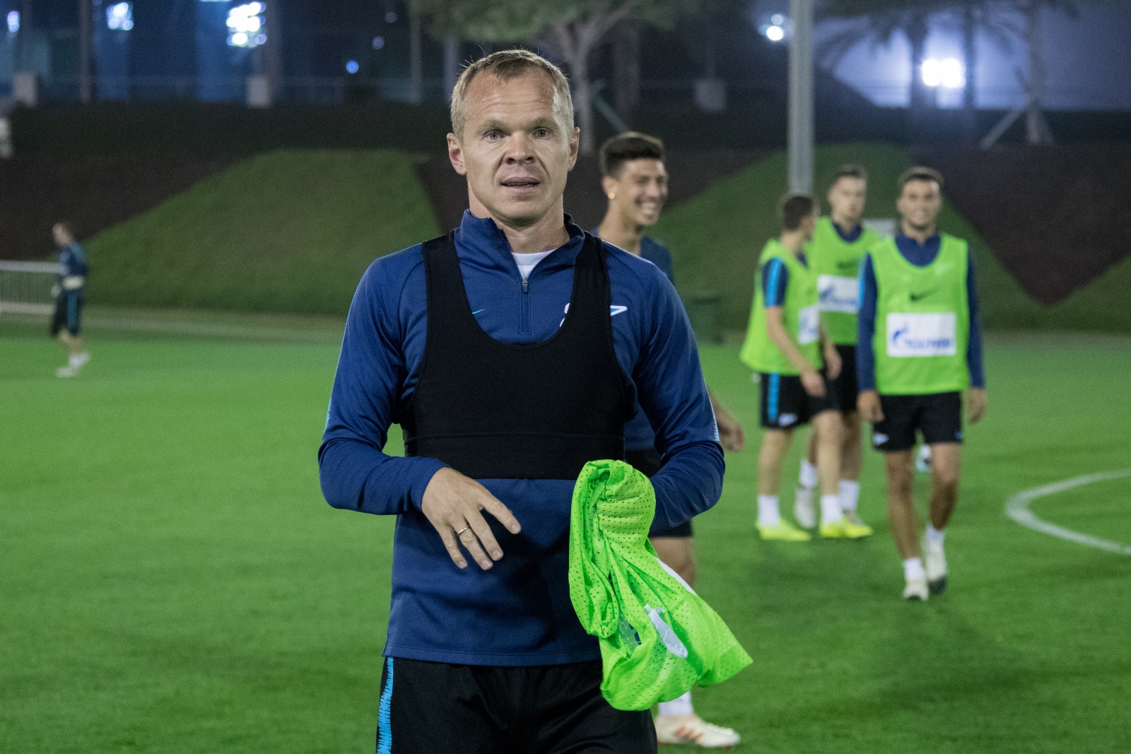 «Газпром»-тренировочные сборы в Катаре: 24 января, вечерняя тренировка