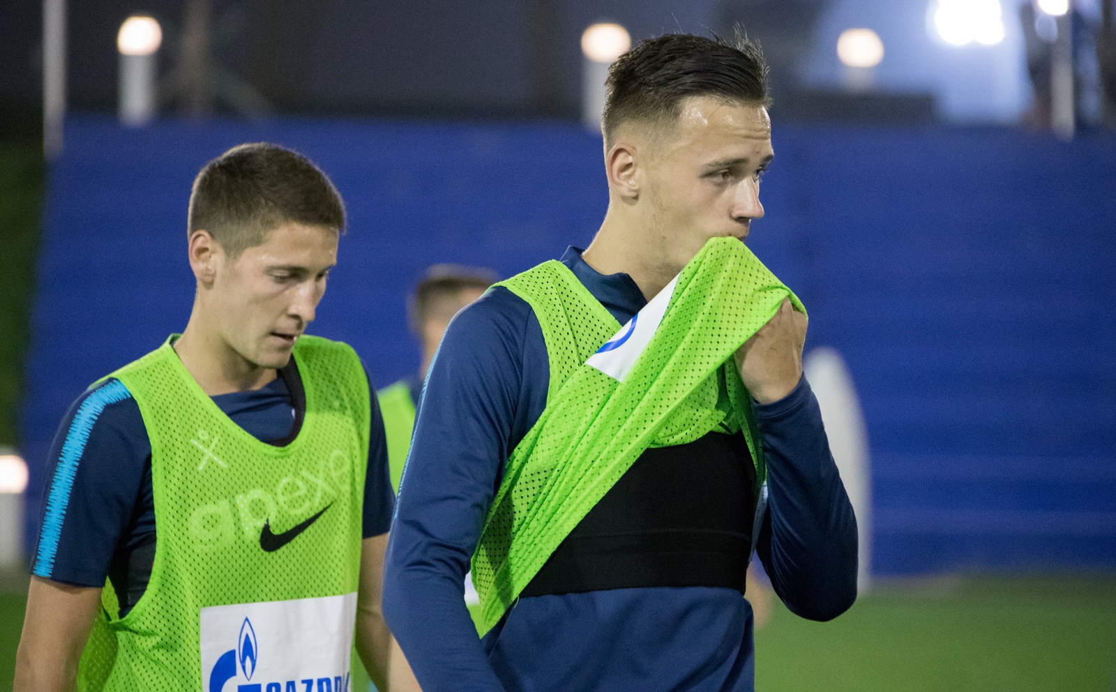 «Газпром»-тренировочные сборы в Катаре: 24 января, вечерняя тренировка