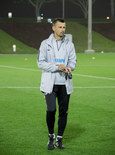 «Газпром»-тренировочные сборы в Катаре: 24 января, вечерняя тренировка