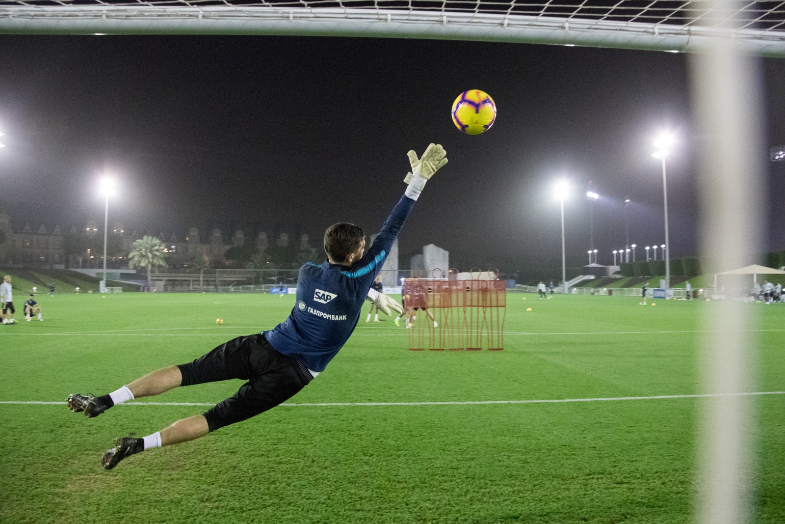«Газпром»-тренировочные сборы в Катаре: 24 января, вечерняя тренировка