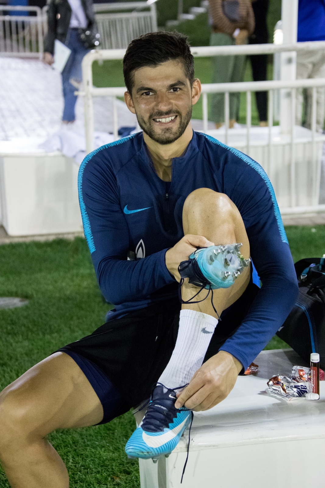 «Газпром»-тренировочные сборы в Катаре: 24 января, вечерняя тренировка