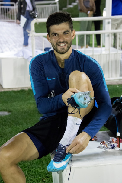 «Газпром»-тренировочные сборы в Катаре: 24 января, вечерняя тренировка