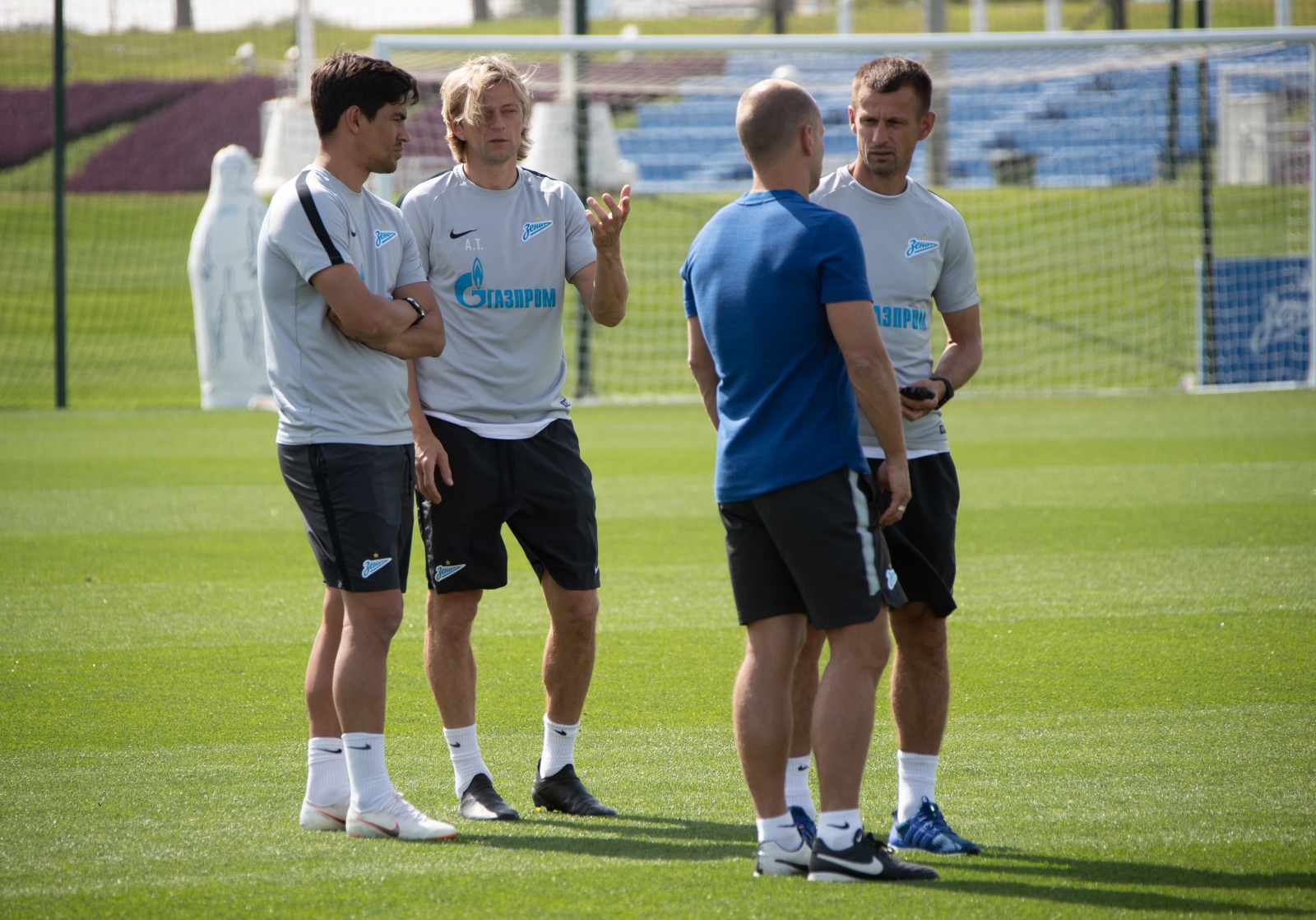 «Газпром»-тренировочные сборы в Катаре: 27 января, утренняя тренировка
