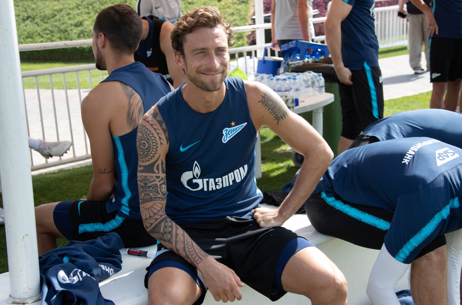 «Газпром»-тренировочные сборы в Катаре: 27 января, утренняя тренировка