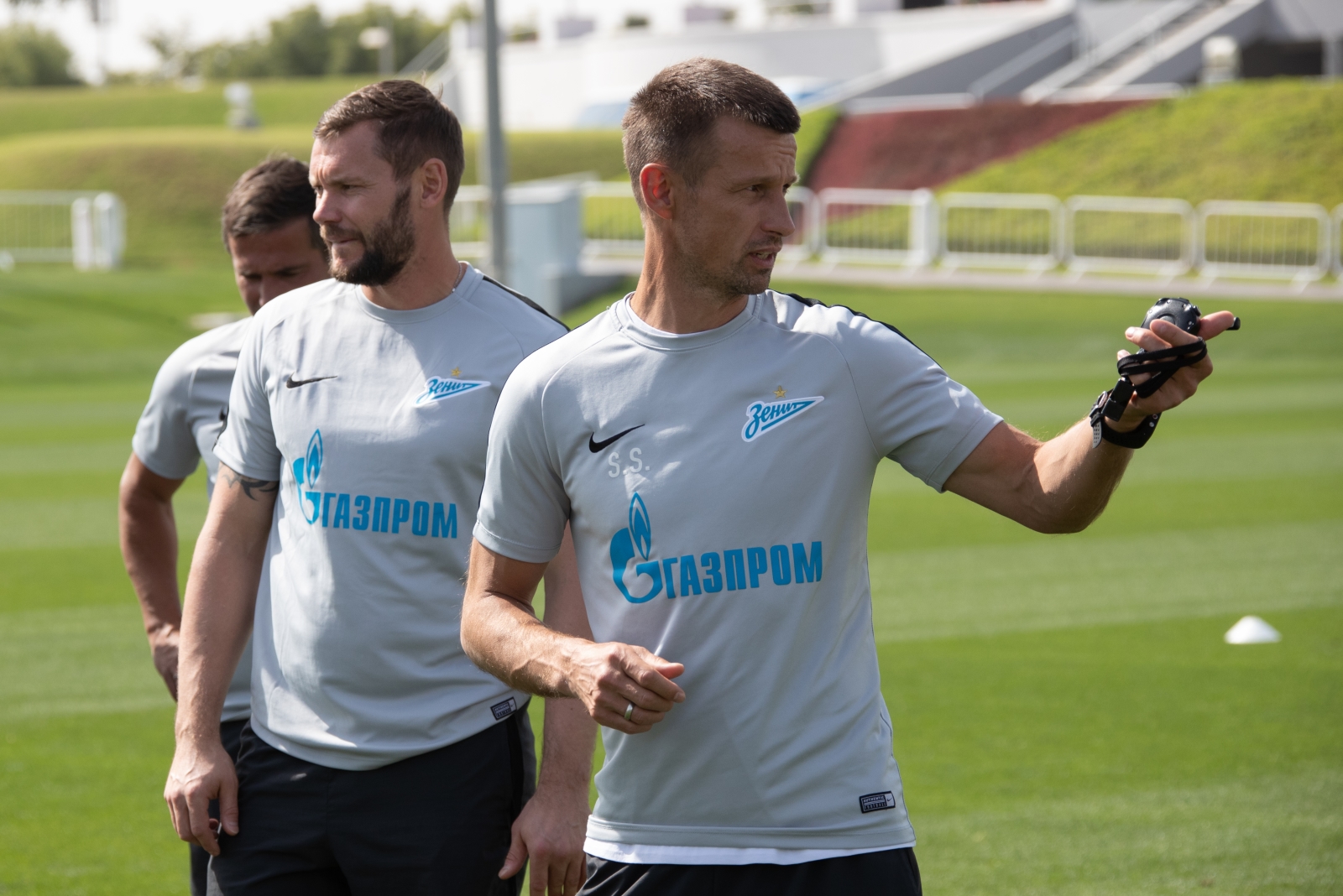 «Газпром»-тренировочные сборы в Катаре: 27 января, утренняя тренировка