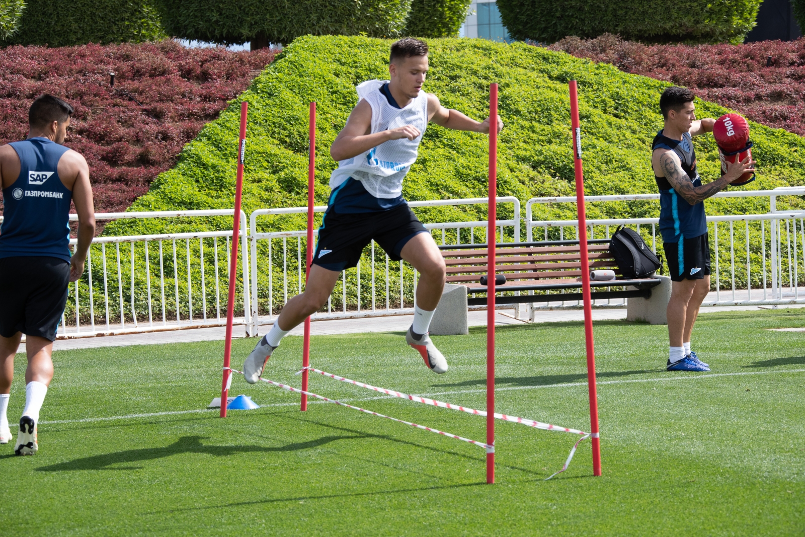 «Газпром»-тренировочные сборы в Катаре: 27 января, утренняя тренировка