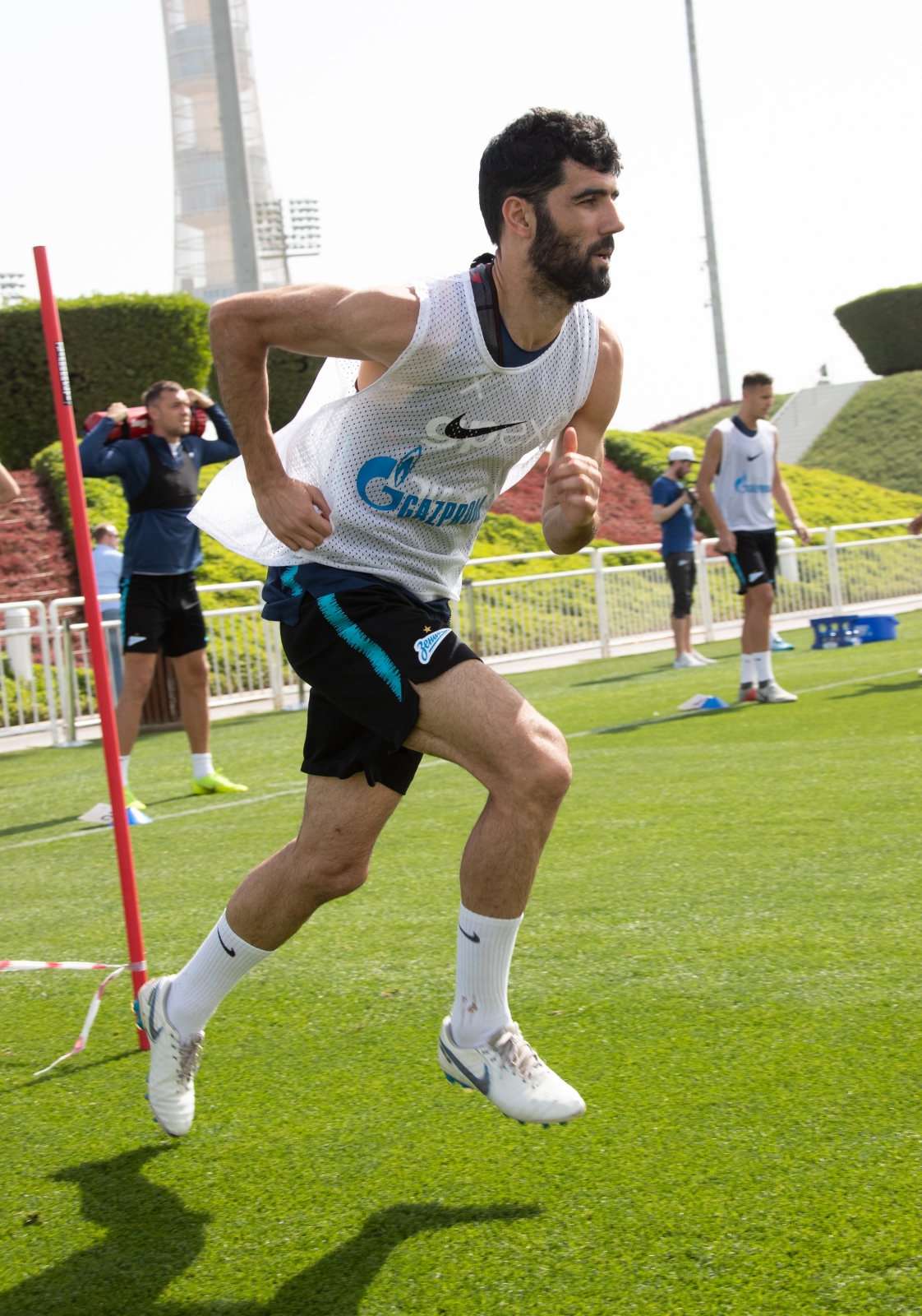 «Газпром»-тренировочные сборы в Катаре: 27 января, утренняя тренировка