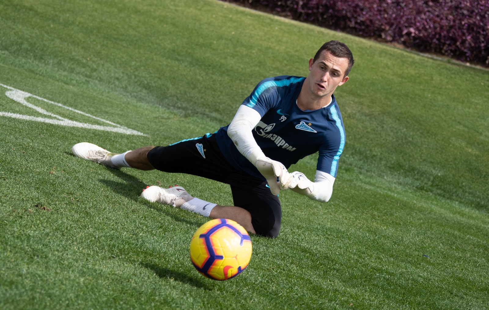 «Газпром»-тренировочные сборы в Катаре: 27 января, утренняя тренировка