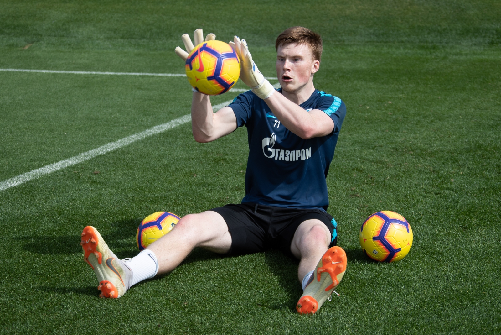 «Газпром»-тренировочные сборы в Катаре: 27 января, утренняя тренировка