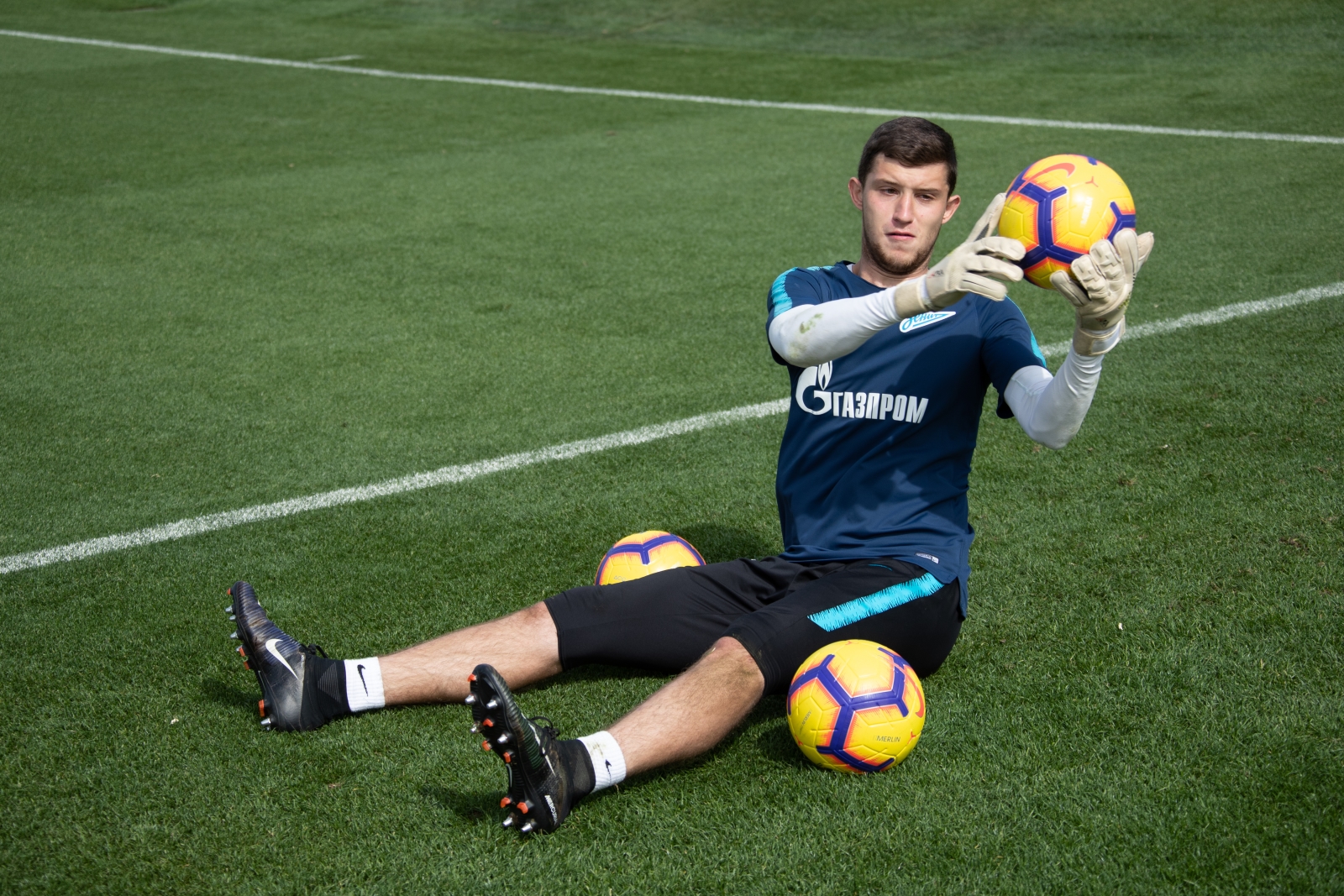 «Газпром»-тренировочные сборы в Катаре: 27 января, утренняя тренировка