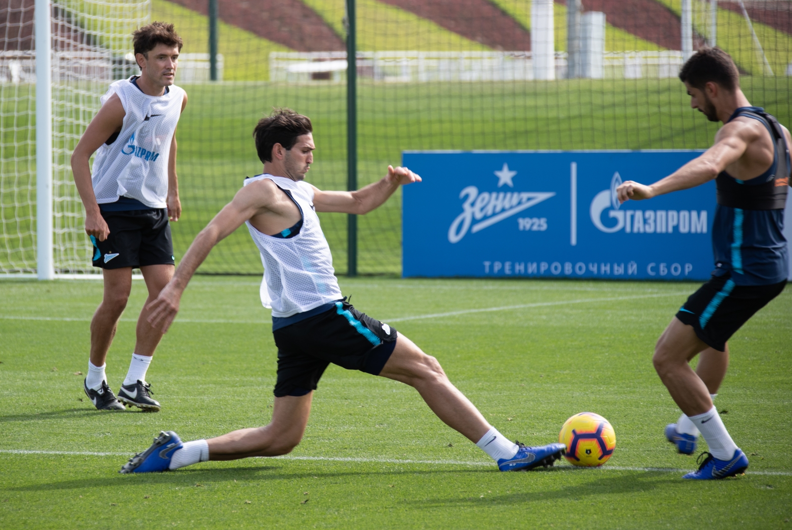 «Газпром»-тренировочные сборы в Катаре: 27 января, утренняя тренировка
