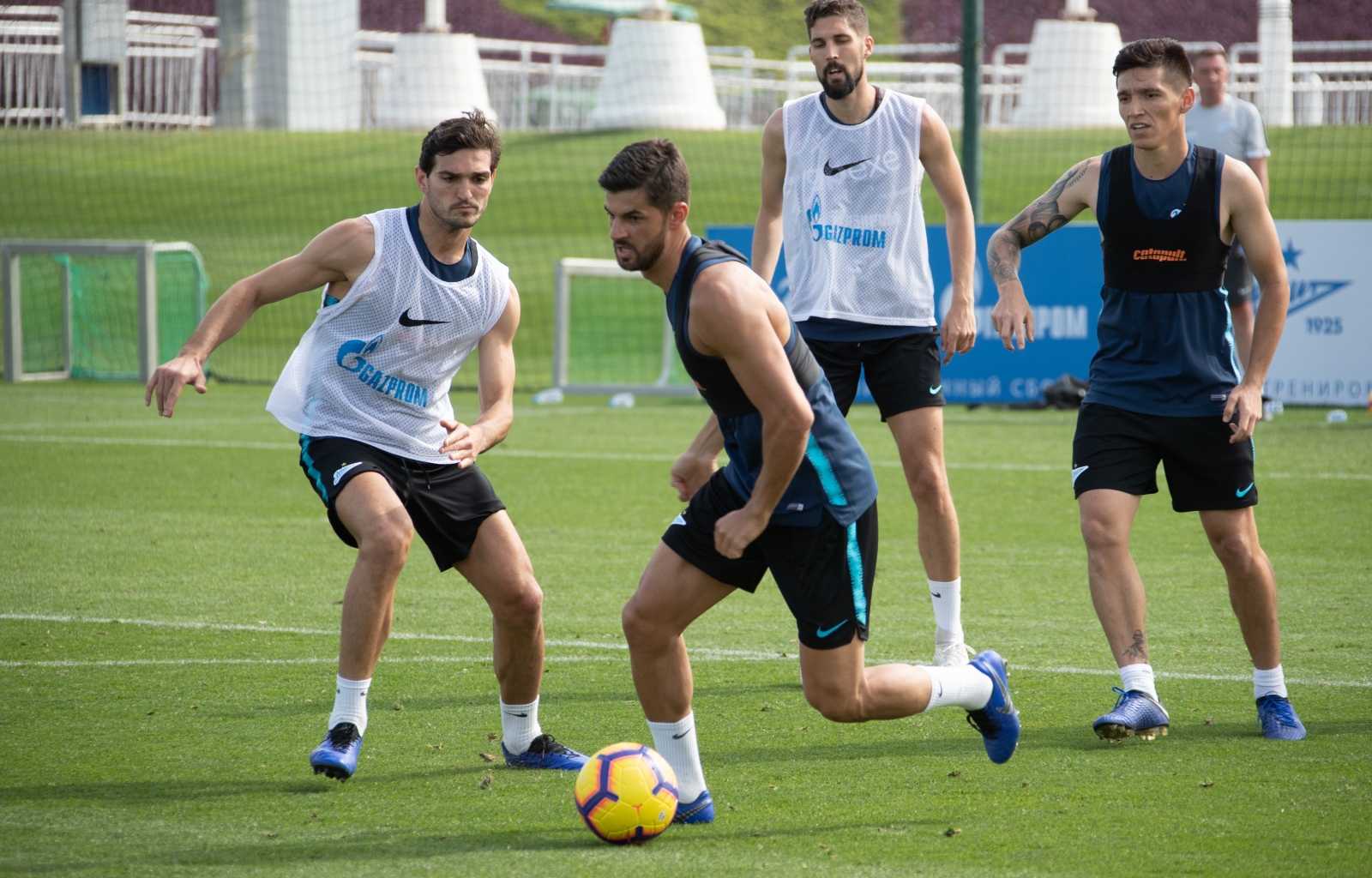 «Газпром»-тренировочные сборы в Катаре: 27 января, утренняя тренировка