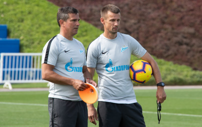 «Газпром»-тренировочные сборы в Катаре: 27 января, утренняя тренировка