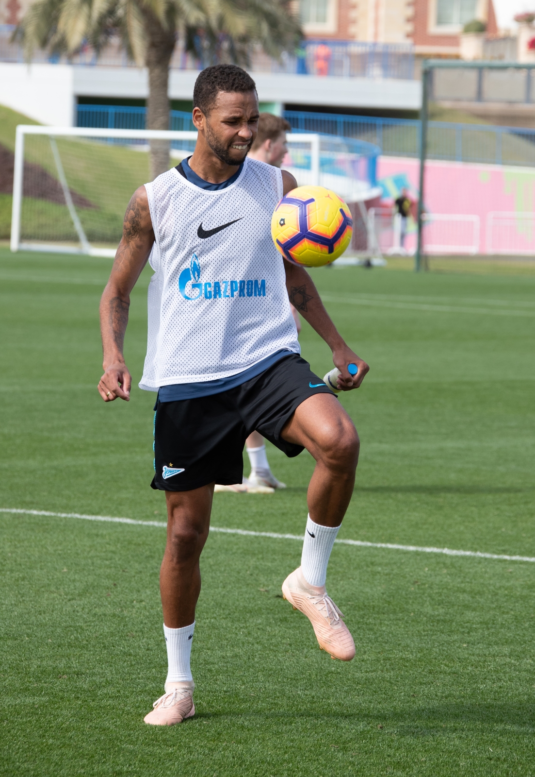 «Газпром»-тренировочные сборы в Катаре: 27 января, утренняя тренировка