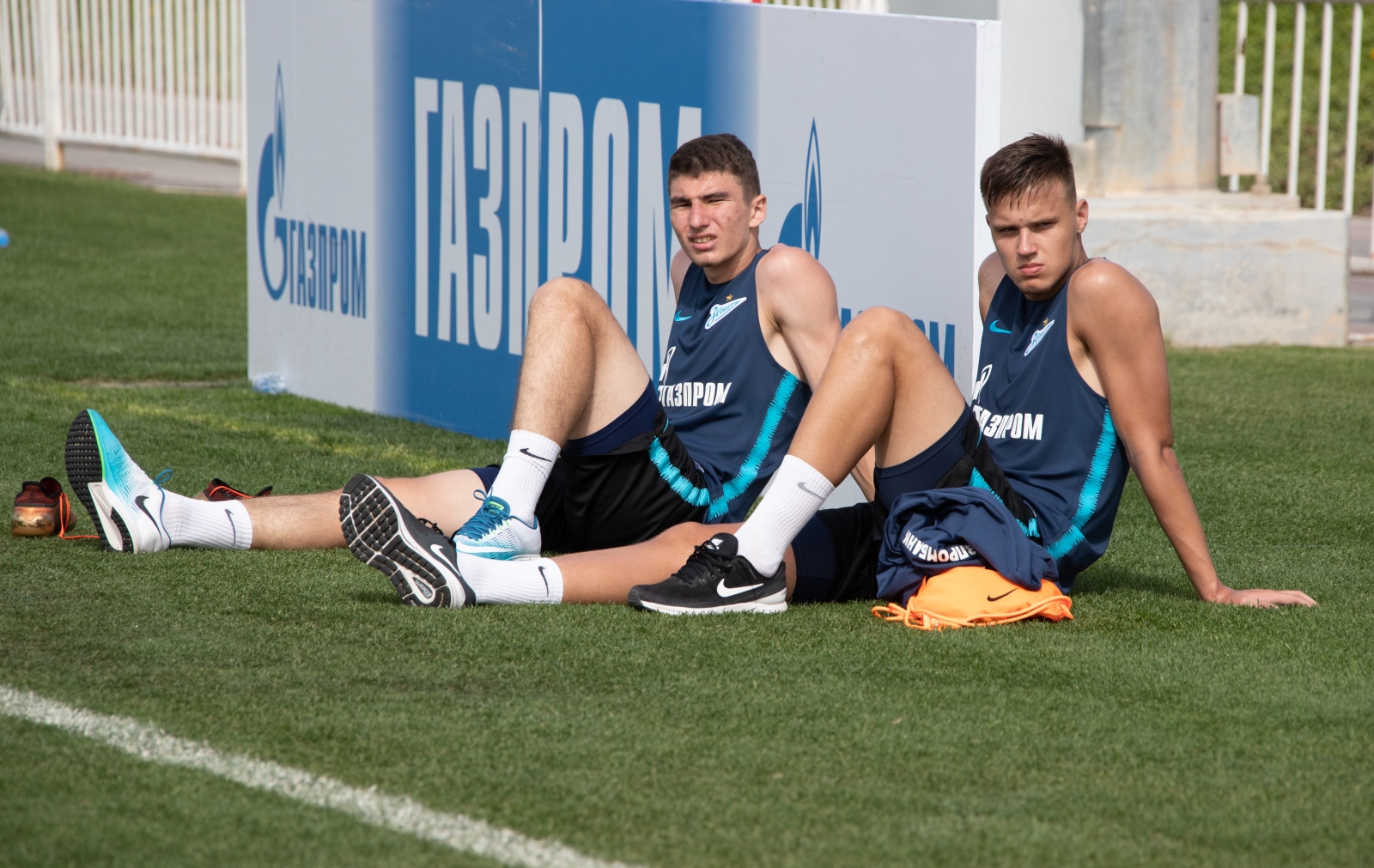 «Газпром»-тренировочные сборы в Катаре: 27 января, утренняя тренировка