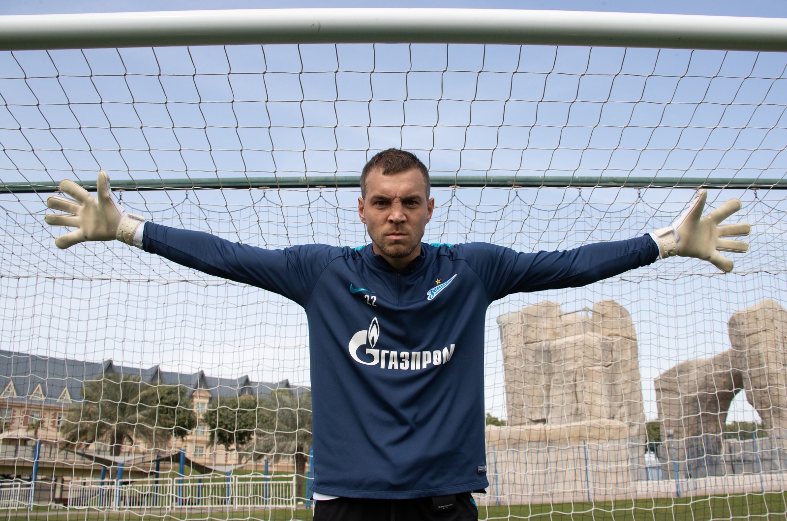 «Газпром»-тренировочные сборы в Катаре: 27 января, утренняя тренировка