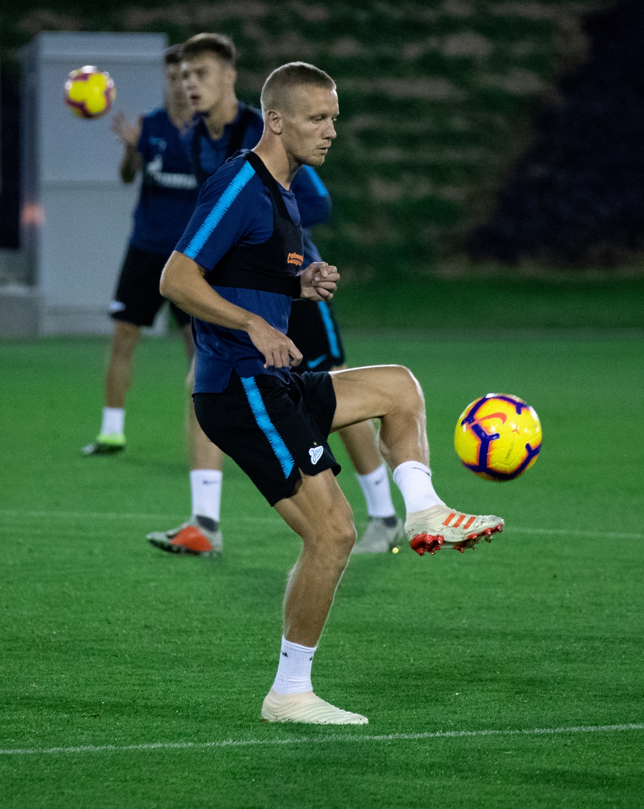 «Газпром»-тренировочные сборы в Катаре: 27 января, вечерняя тренировка