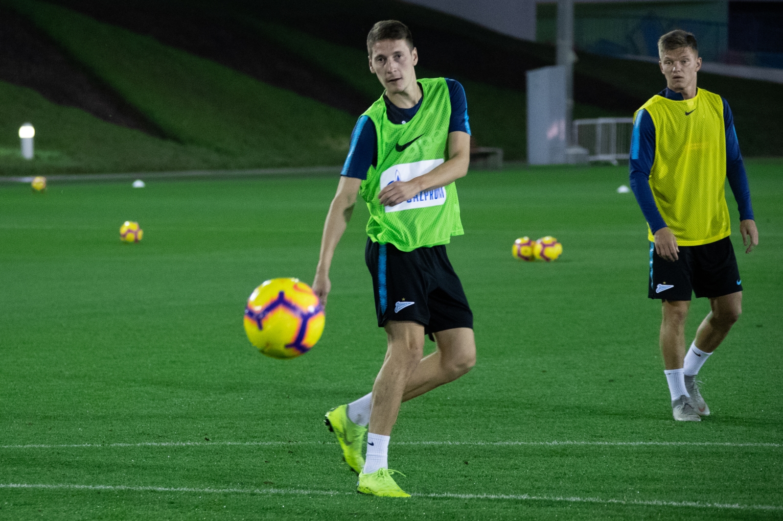 «Газпром»-тренировочные сборы в Катаре: 27 января, вечерняя тренировка