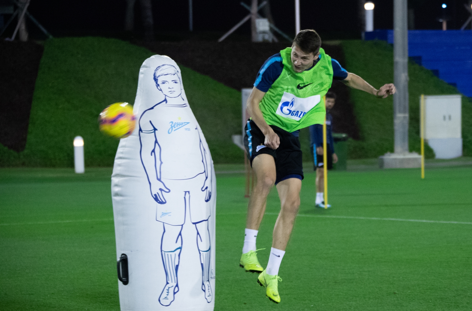 «Газпром»-тренировочные сборы в Катаре: 27 января, вечерняя тренировка