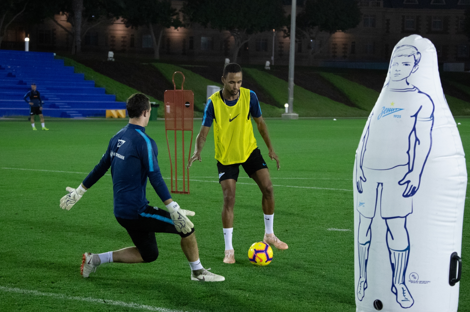 «Газпром»-тренировочные сборы в Катаре: 27 января, вечерняя тренировка