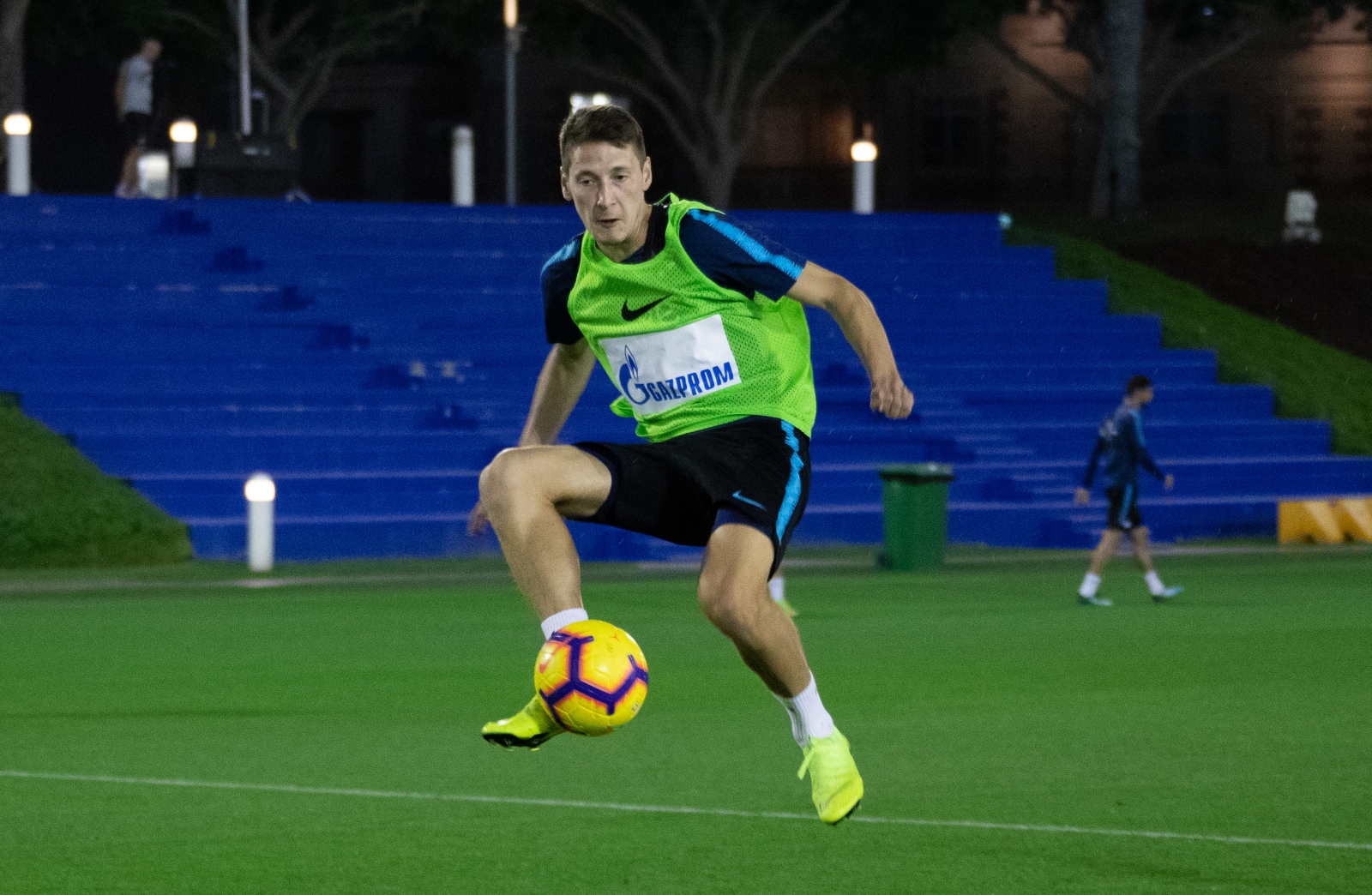 «Газпром»-тренировочные сборы в Катаре: 27 января, вечерняя тренировка