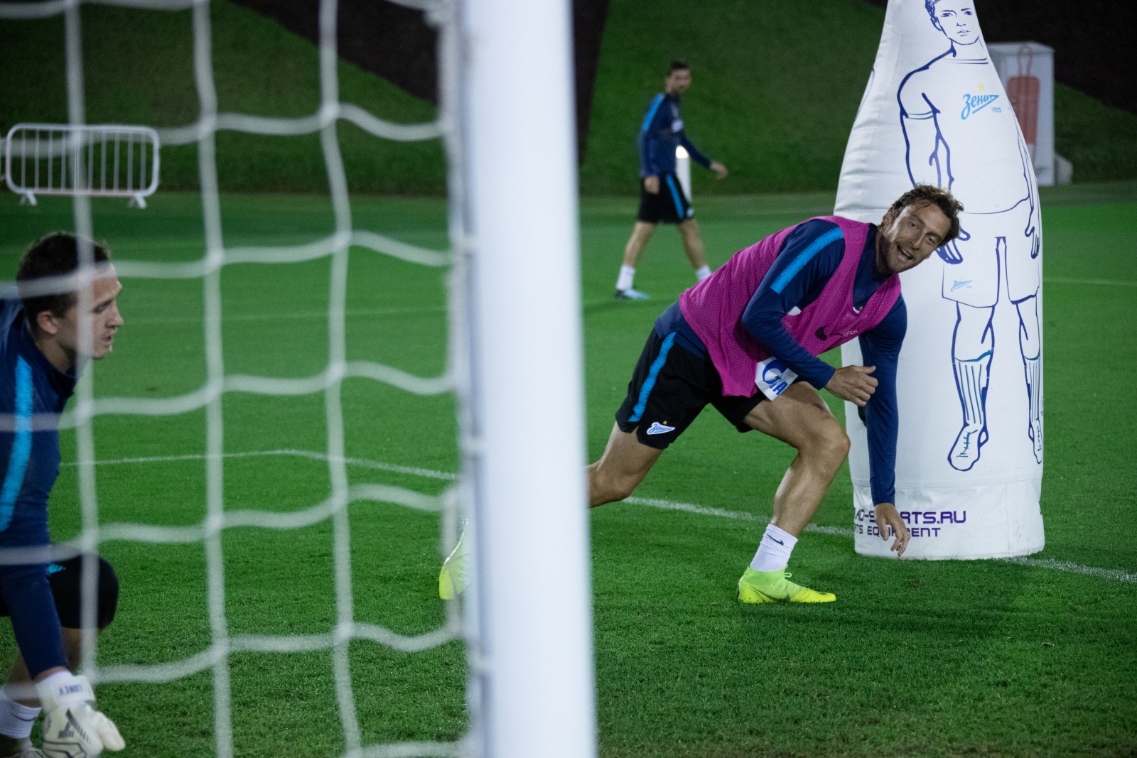 «Газпром»-тренировочные сборы в Катаре: 27 января, вечерняя тренировка