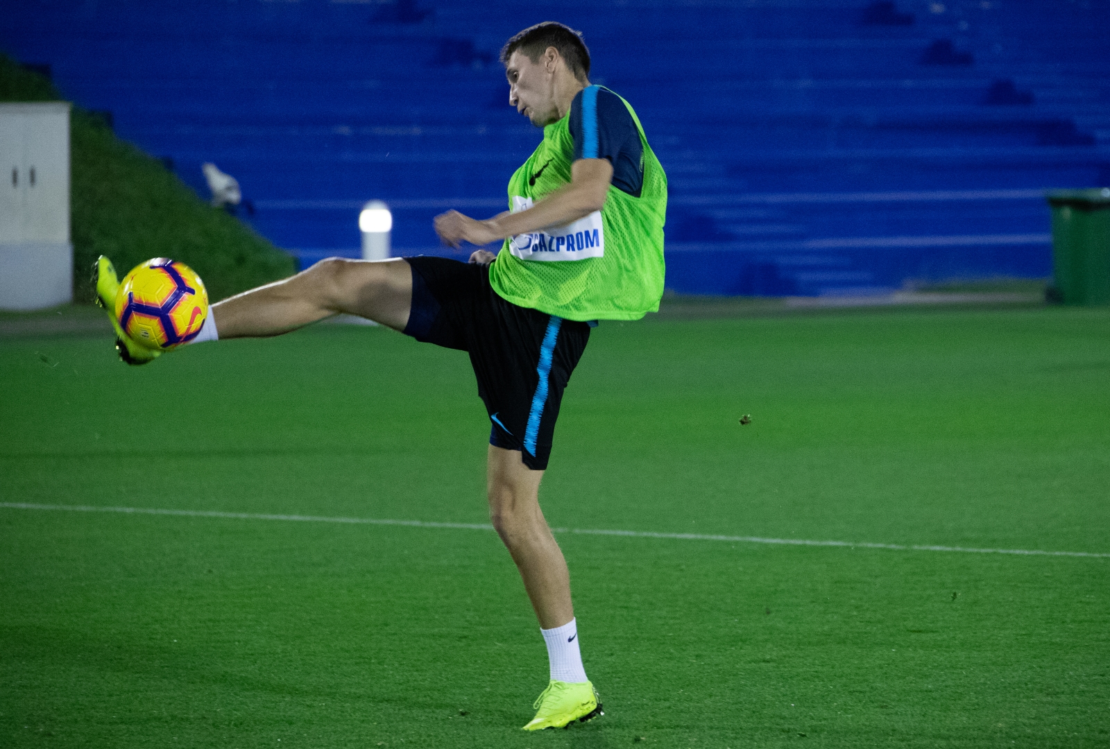 «Газпром»-тренировочные сборы в Катаре: 27 января, вечерняя тренировка