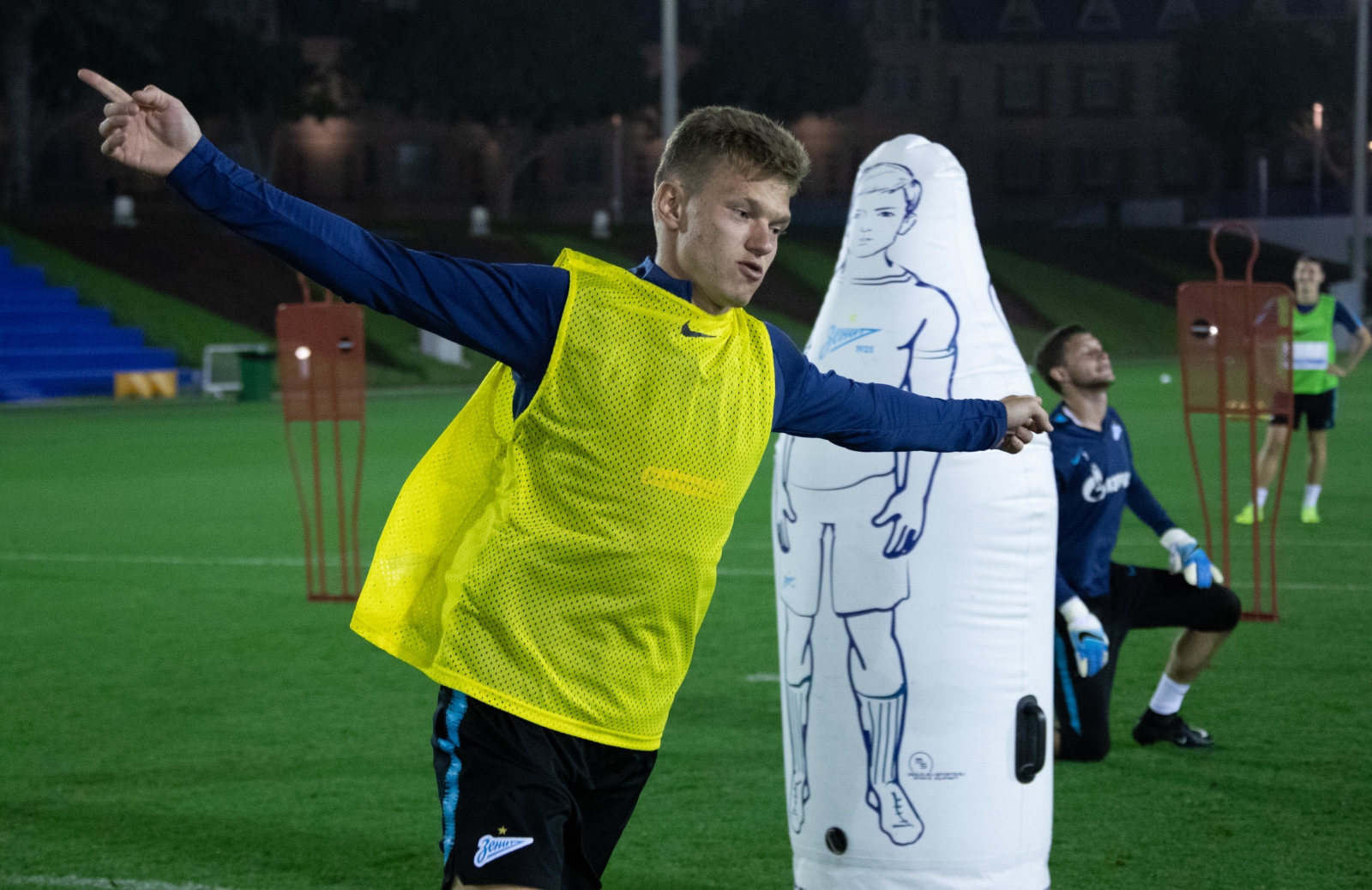 «Газпром»-тренировочные сборы в Катаре: 27 января, вечерняя тренировка