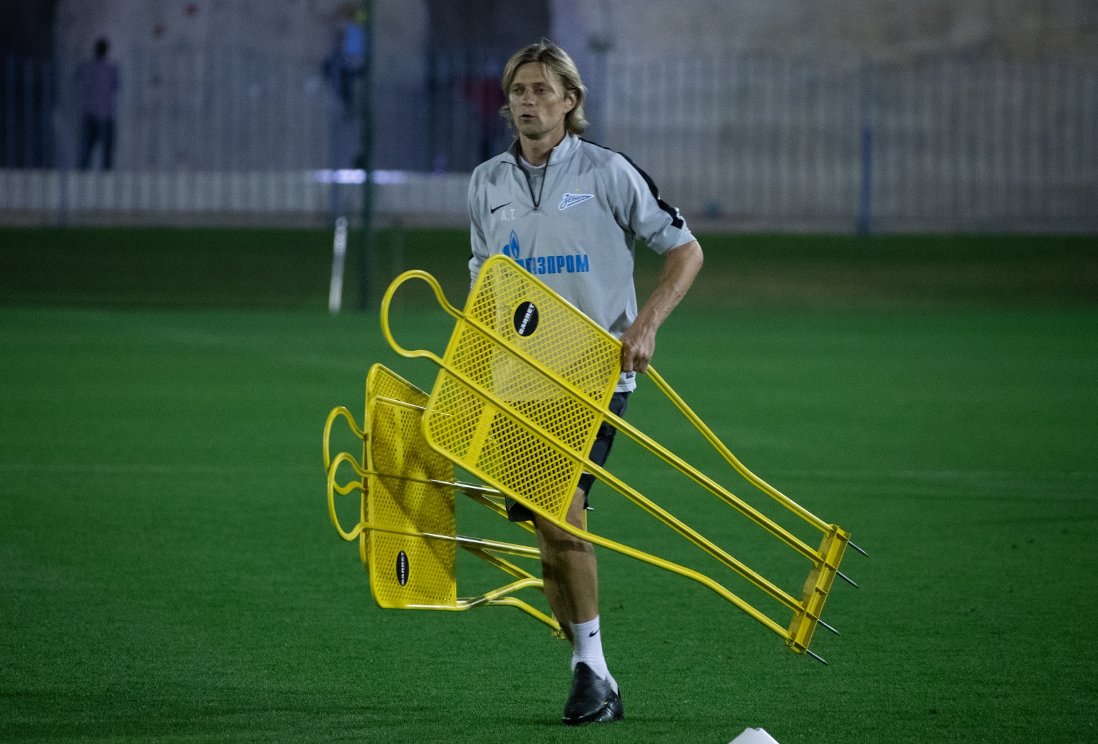 «Газпром»-тренировочные сборы в Катаре: 27 января, вечерняя тренировка