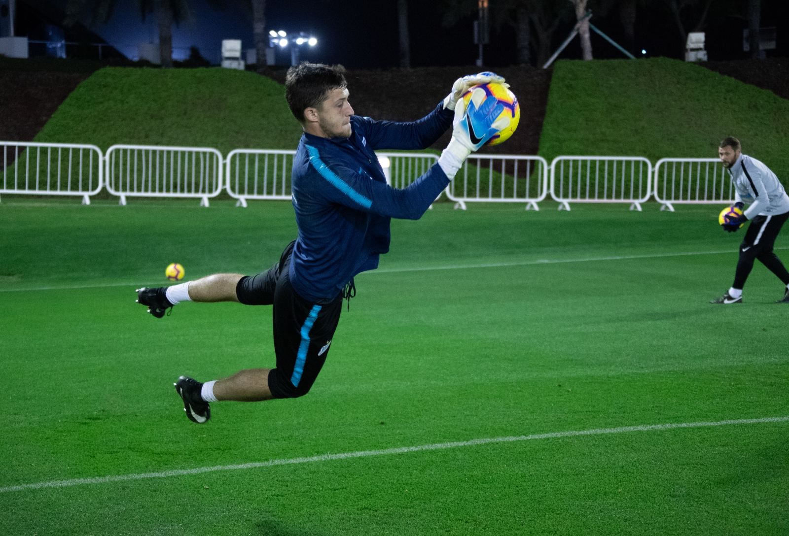 «Газпром»-тренировочные сборы в Катаре: 27 января, вечерняя тренировка