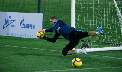 «Газпром»-тренировочные сборы в Катаре: 27 января, вечерняя тренировка