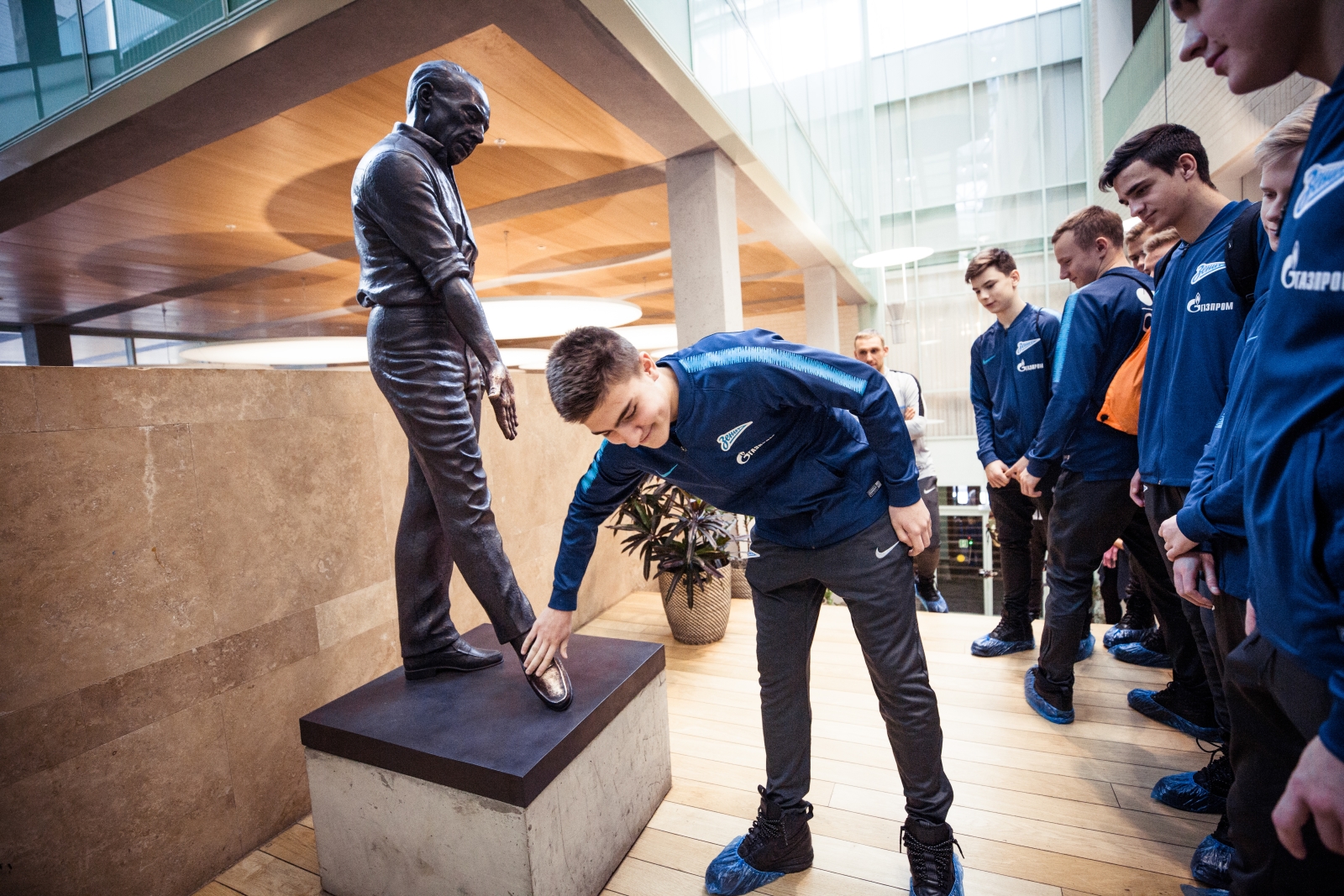 Команда «Газпром»-Академии 2003 года рождения в Академии танца Бориса Эйфмана