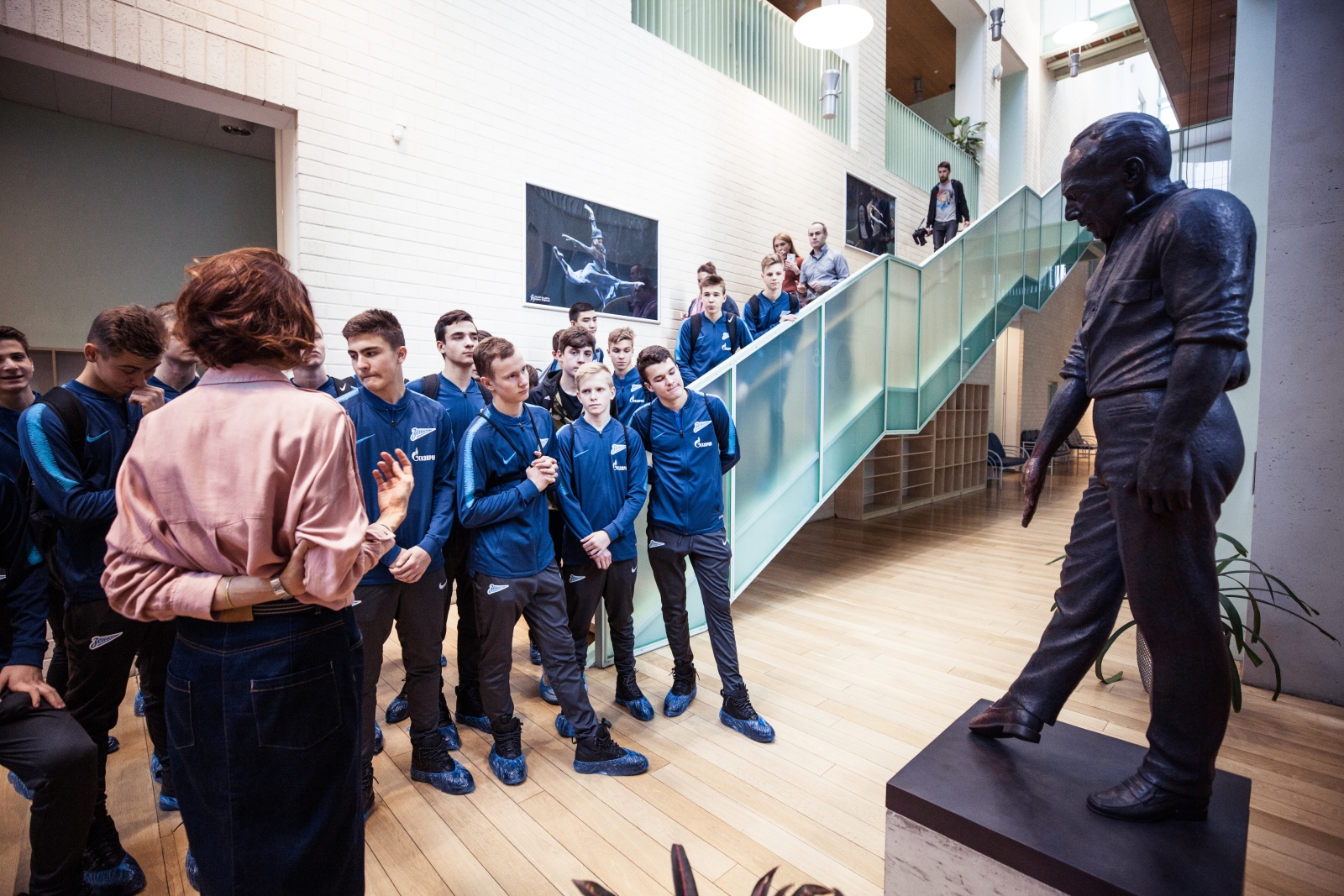 Команда «Газпром»-Академии 2003 года рождения в Академии танца Бориса Эйфмана