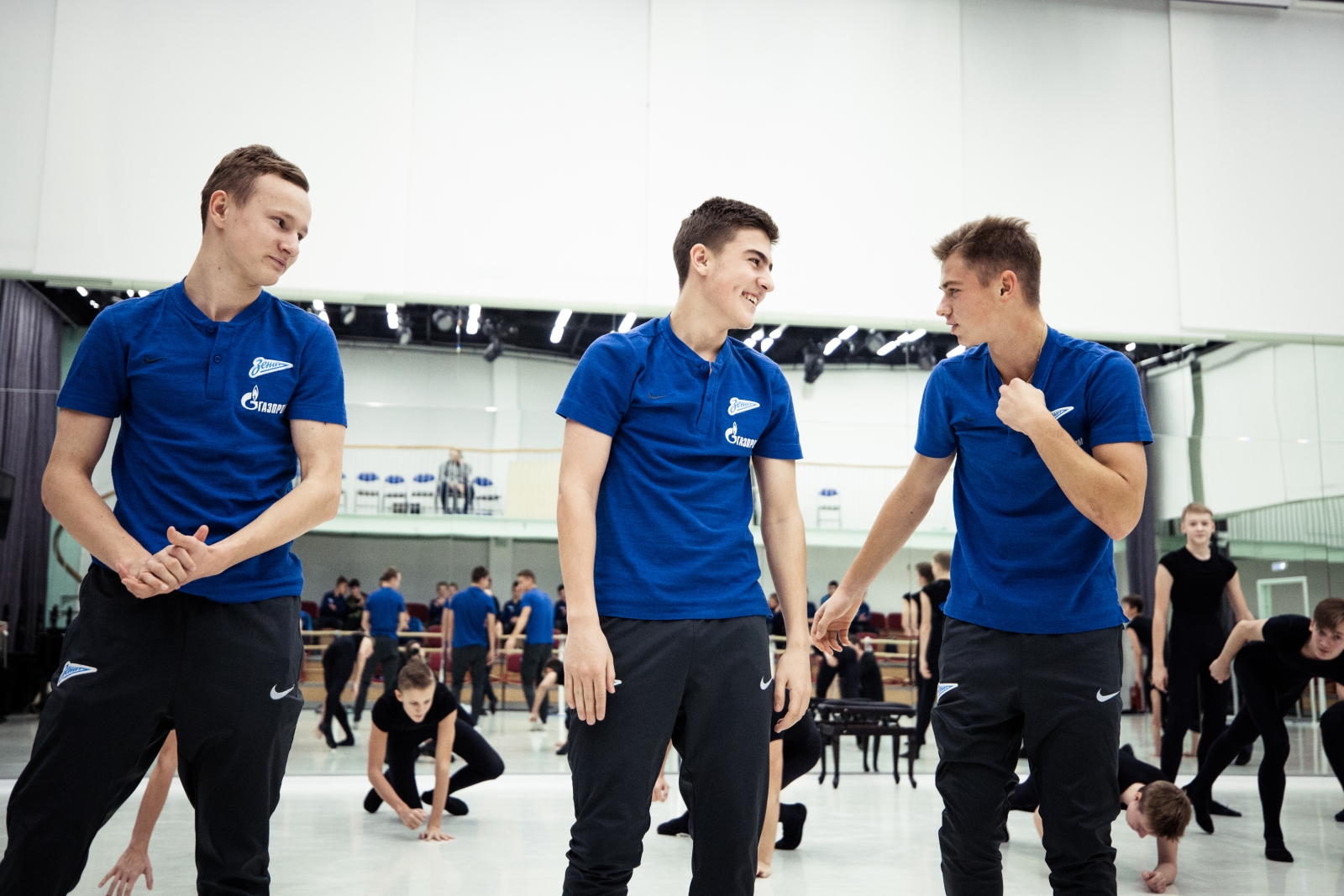 Команда «Газпром»-Академии 2003 года рождения в Академии танца Бориса Эйфмана