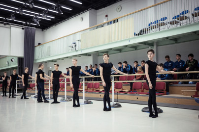 Команда «Газпром»-Академии 2003 года рождения в Академии танца Бориса Эйфмана