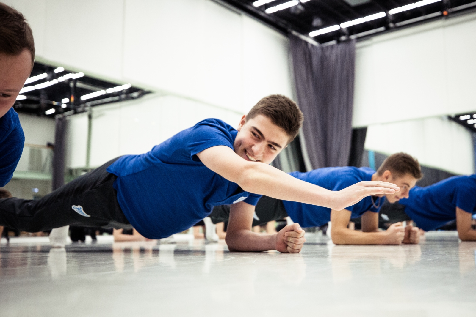 Команда «Газпром»-Академии 2003 года рождения в Академии танца Бориса Эйфмана