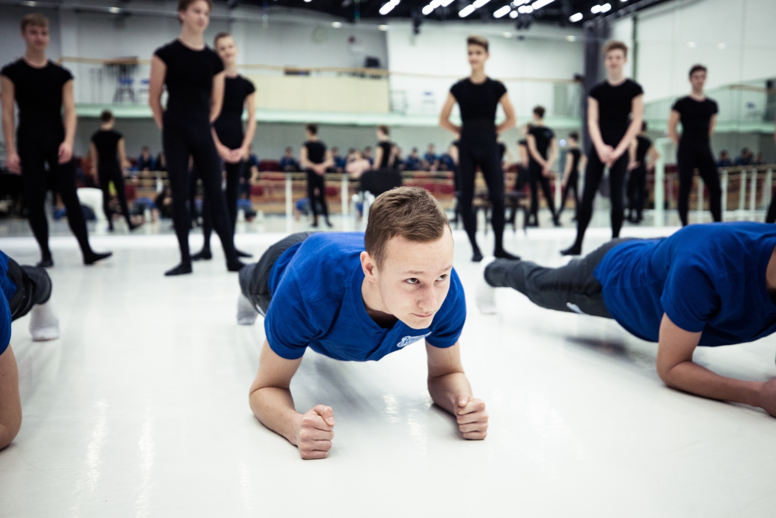 Команда «Газпром»-Академии 2003 года рождения в Академии танца Бориса Эйфмана