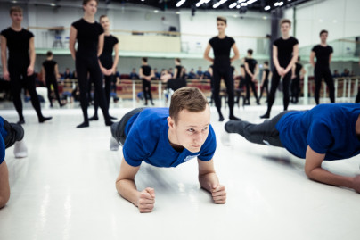 Команда «Газпром»-Академии 2003 года рождения в Академии танца Бориса Эйфмана