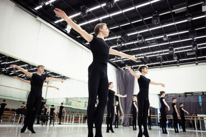 Команда «Газпром»-Академии 2003 года рождения в Академии танца Бориса Эйфмана