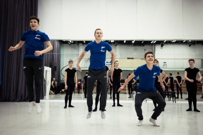 Команда «Газпром»-Академии 2003 года рождения в Академии танца Бориса Эйфмана