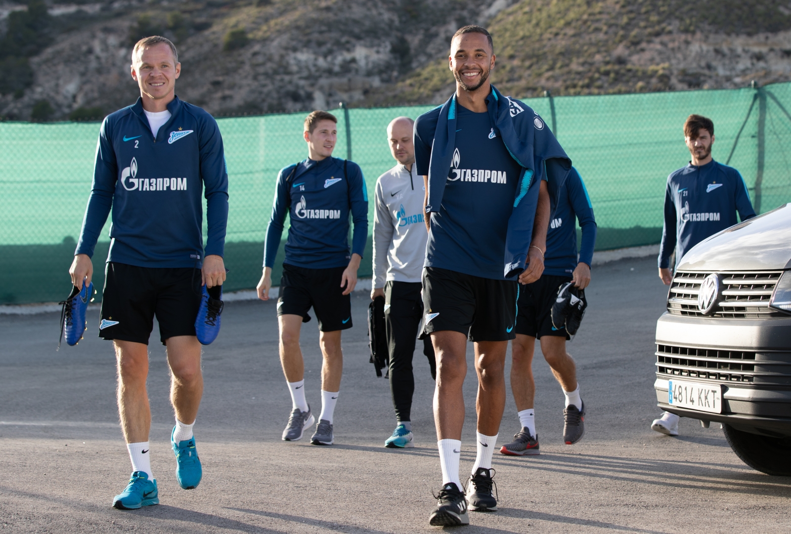 «Газпром»-тренировочные сборы в Испании: 31 января, вечерняя тренировка