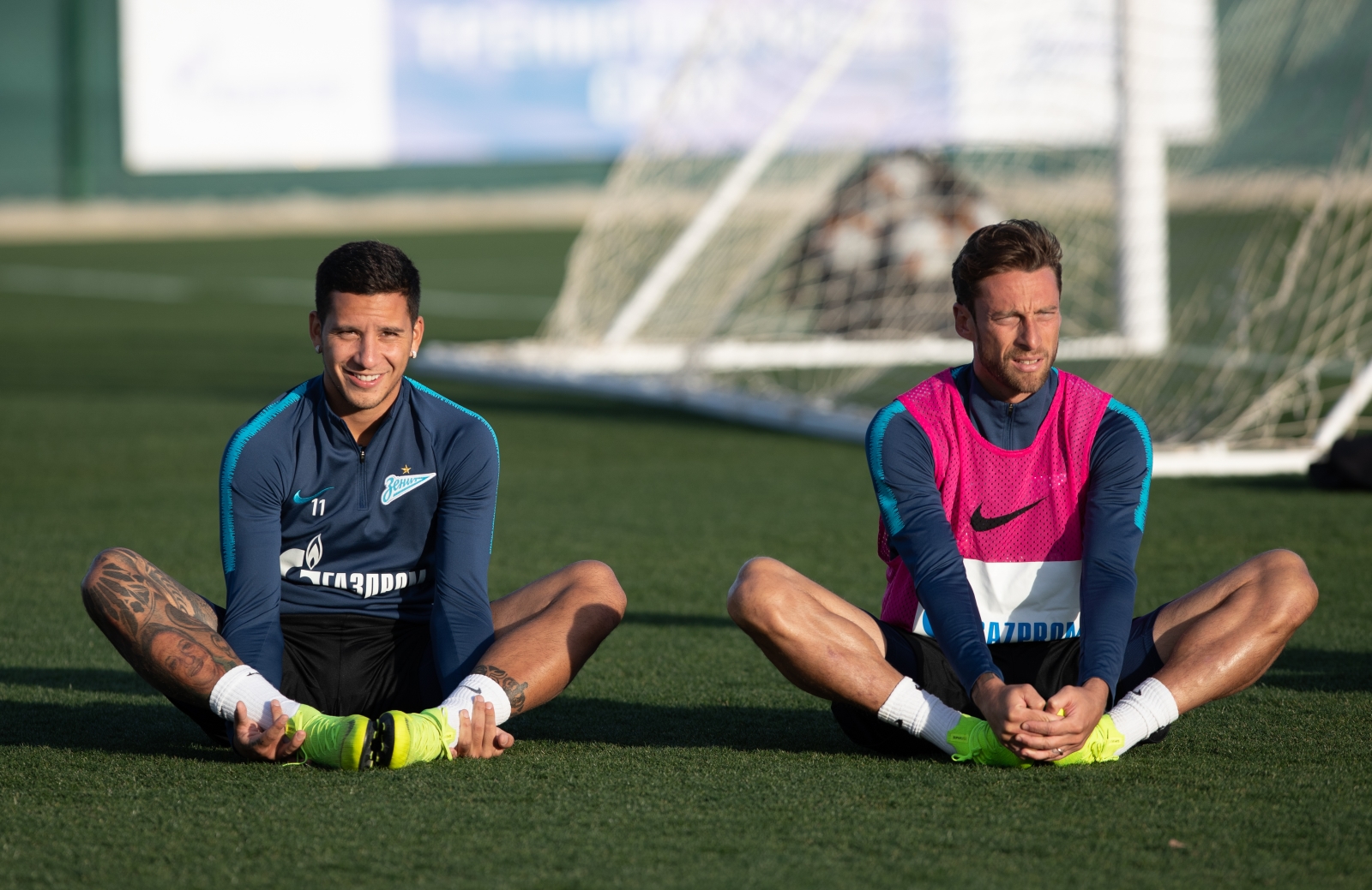 «Газпром»-тренировочные сборы в Испании: 31 января, вечерняя тренировка