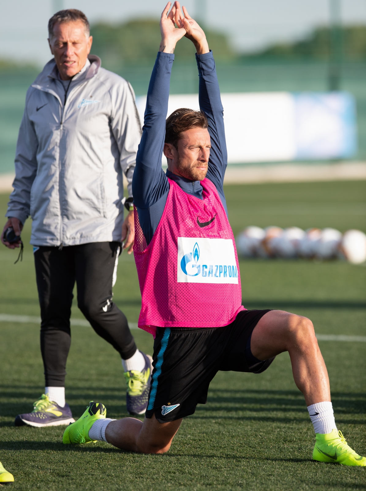 «Газпром»-тренировочные сборы в Испании: 31 января, вечерняя тренировка