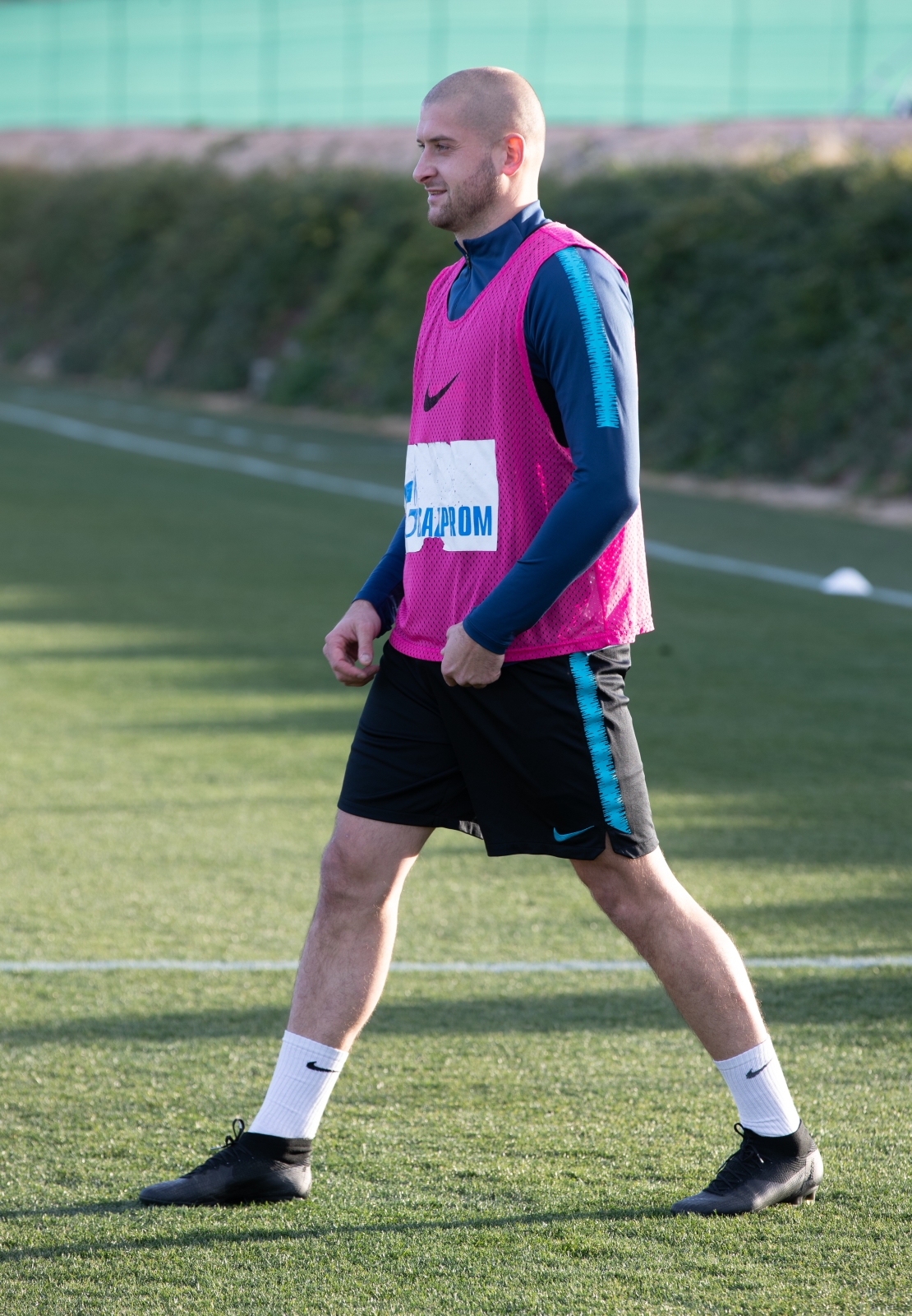 «Газпром»-тренировочные сборы в Испании: 31 января, вечерняя тренировка