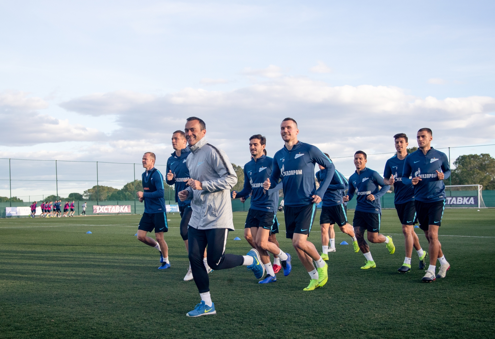 «Газпром»-тренировочные сборы в Испании: 31 января, вечерняя тренировка