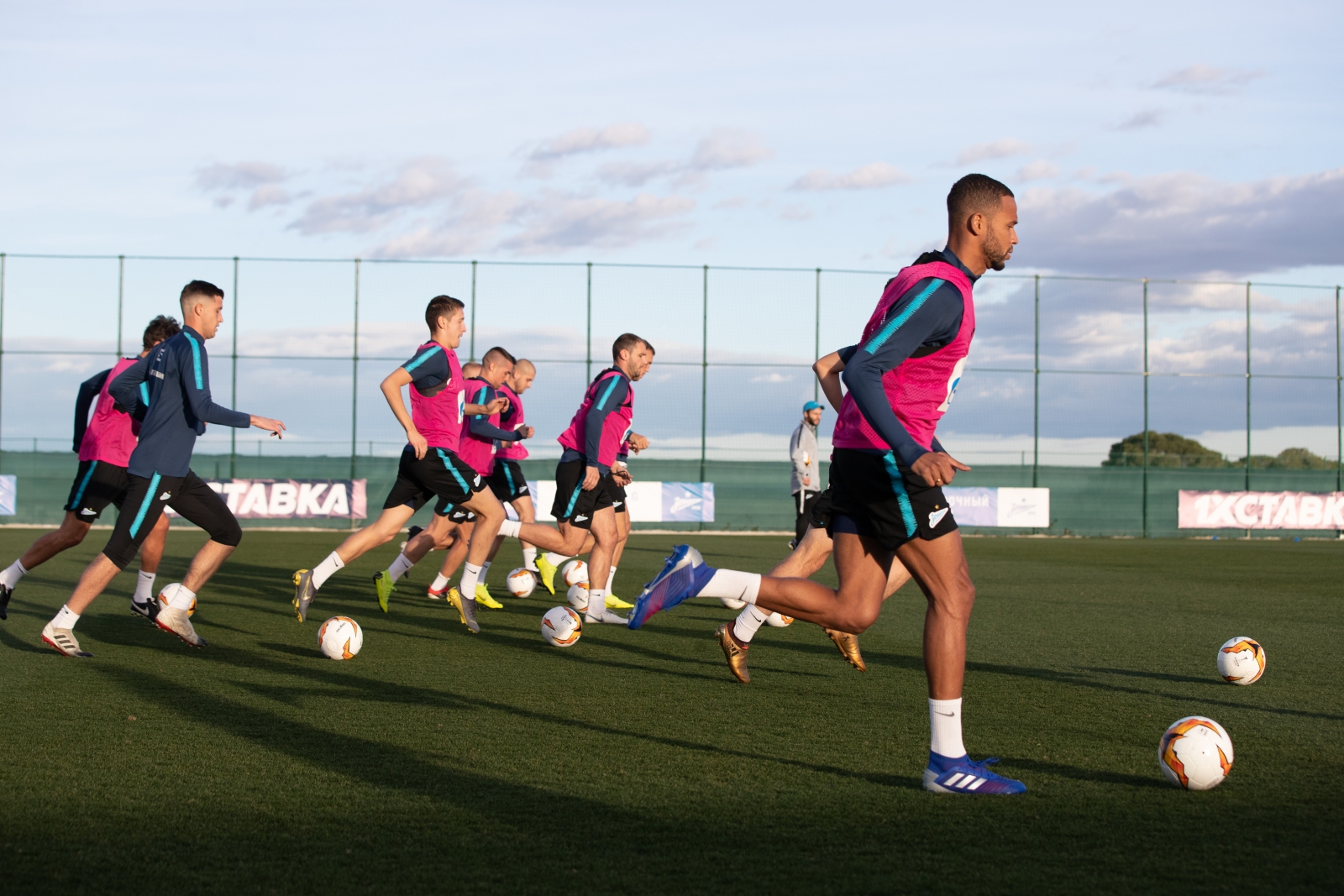 «Газпром»-тренировочные сборы в Испании: 31 января, вечерняя тренировка